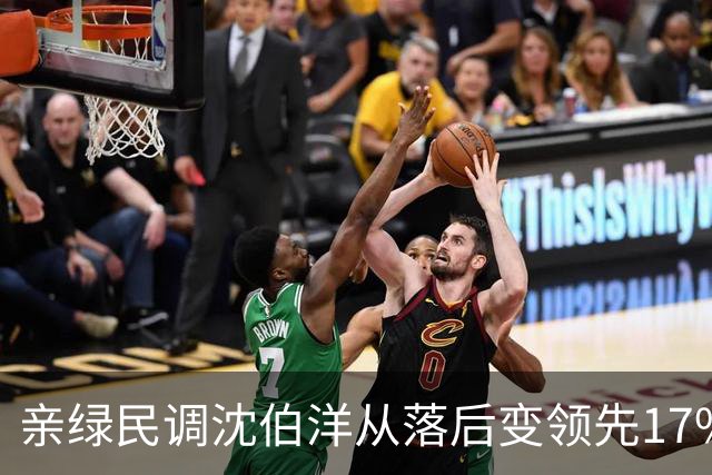 亲绿民调沈伯洋从落后变领先17% ，罗智强讽曹兴诚：谢谢替蒋万安催票