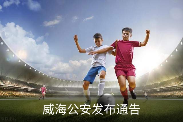 威海公安发布通告
