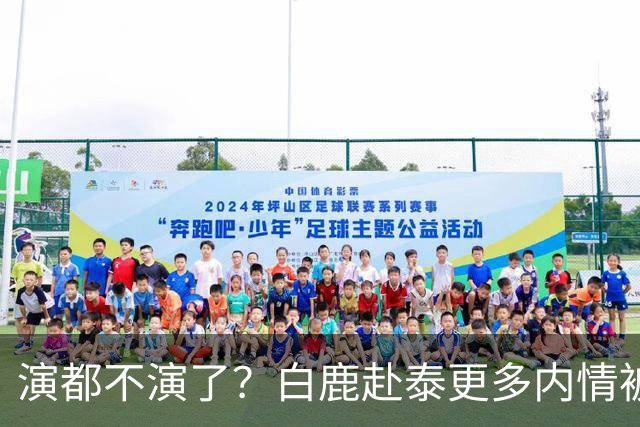 演都不演了？白鹿赴泰更多内情被扒，众星被连带，难怪不取消活动